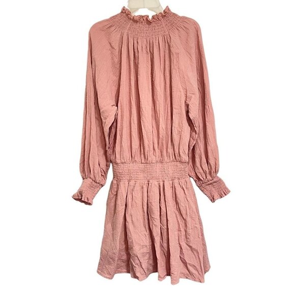 Umgee Bohemian Pheasant Pink Dress with Tassels Size S - Picture 3 of 6